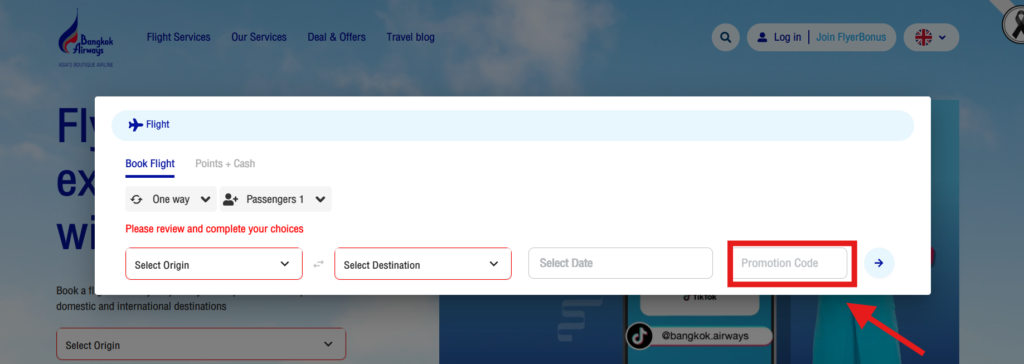 Bangkok Airways Promo Code